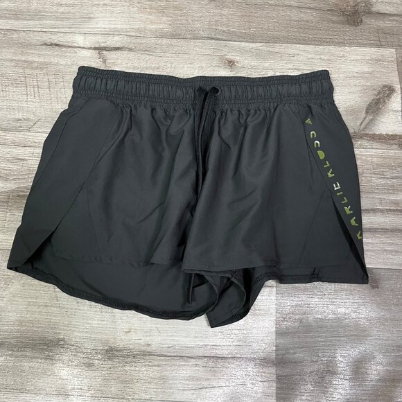 Adidas x Karlie Kloss Athletic Mid Rise Loose Running Shorts Black NWT Size S